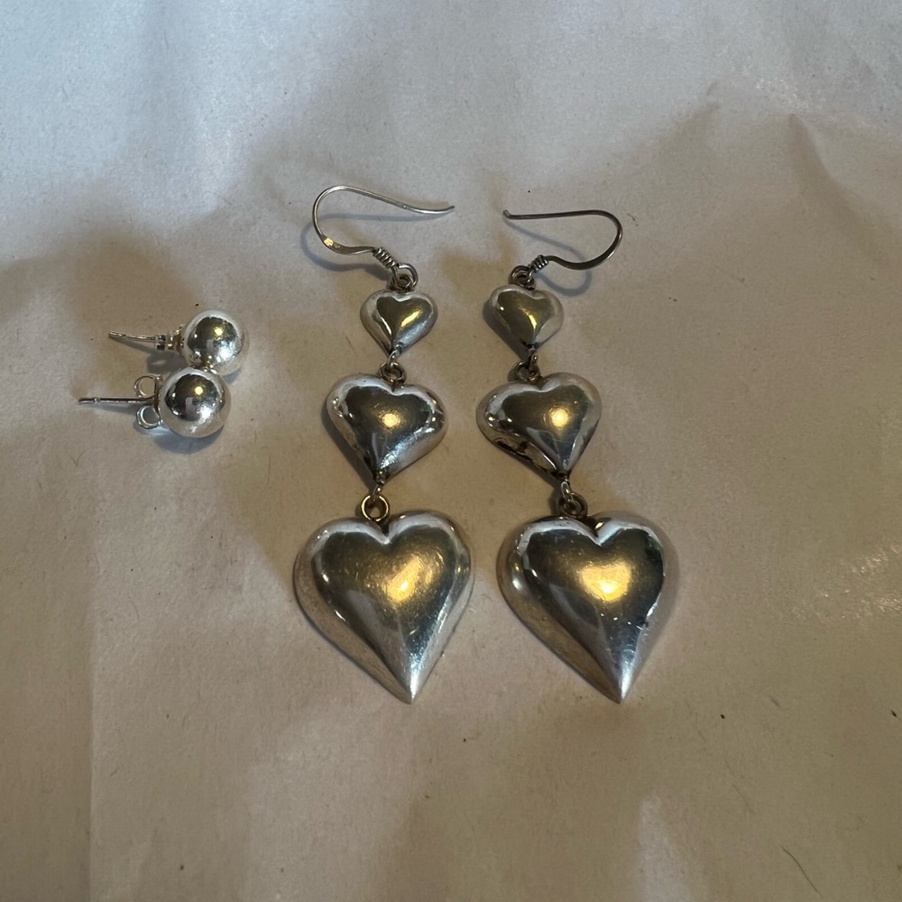 Sterling silver earrings